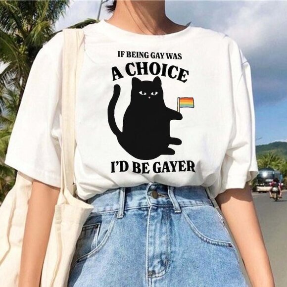 Unbranded Other - If Being Gay was a Choice LGBQT Shirt, Pride Month Shirt, LGBT Shirt